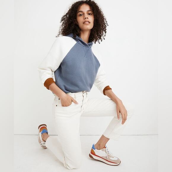 Madewell Tomboy Straight Jeans Cloud Lining Size 32 - Picture 4 of 13